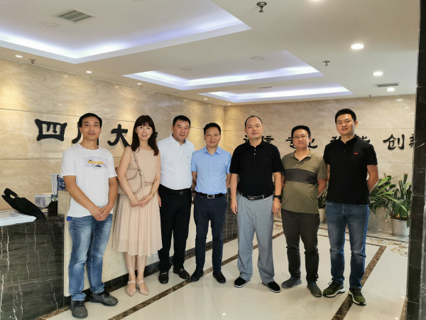 寧夏同行機構(gòu)蒞臨我公司交流學習