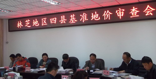 林芝地區(qū)土地定級(jí)與基準(zhǔn)地價(jià)通過驗(yàn)收